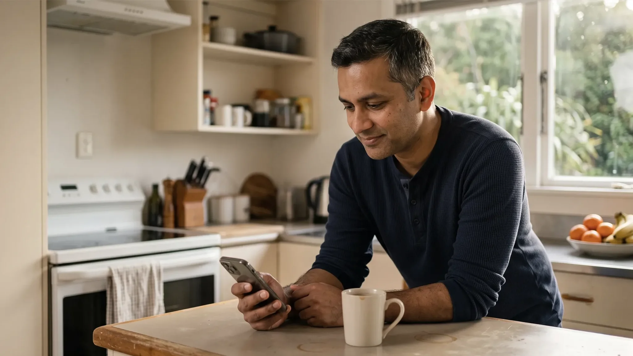 Personal loan paperwork being reviewed at a kitchen table in NZ, Lending Room